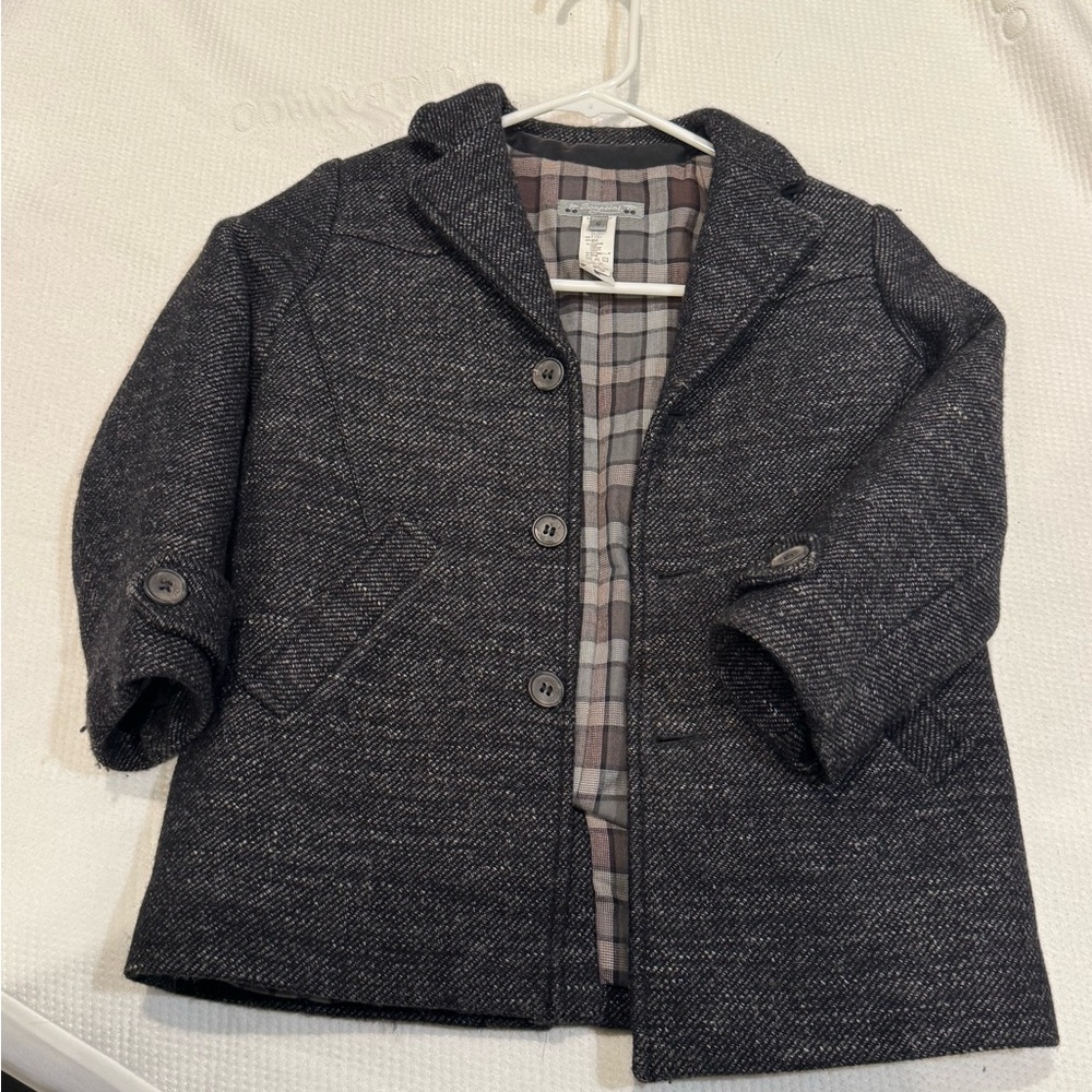 Bonpoint Kids Gray Wool Blend Coat SIZE 6.